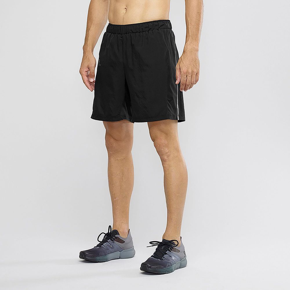 Salomon Israel AGILE 2IN1 - Mens Shorts - Black (YOGC-02184)